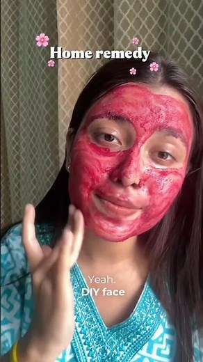 How to make viral korean mask at home🤷🏻‍♀️?#homeremedies#facemask#glowingskin#beautytips#skincarediy