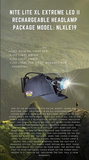 FREE shipping on Nite Lite Packages - Night Hunting #pcsoutdoors