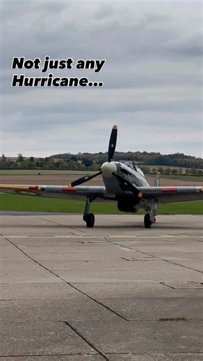 BE505 ‘Pegs’ is a very special Hurricane indeed… #warbirds #ww2 #wwii #ww2history #hurricane | Daniel J Wheatcroft