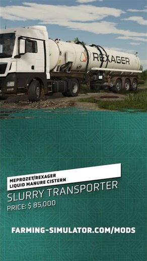 🔧 Mod Spotlight: Meprozet/Rexager Liquid Manure Cistern 🚛