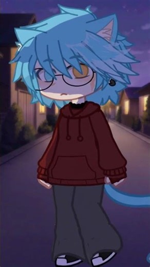 A Cry for Help He Answered 💙 #gachalife #rescuestory #gachaclub