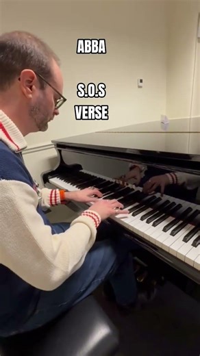 ABBA - SOS - Verse (Piano)