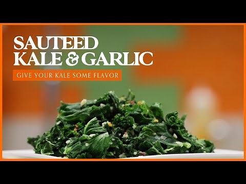 Easy, Flavorful Sauteed Kale & Garlic | How to REALLY cook Kale 🥬