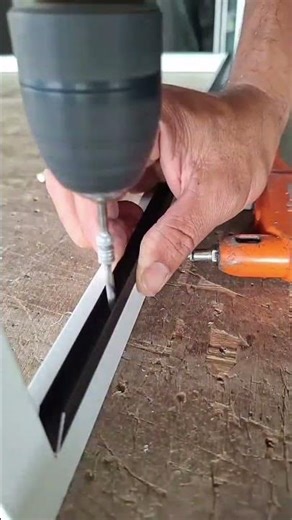 aluminum window frame installation process #shorts