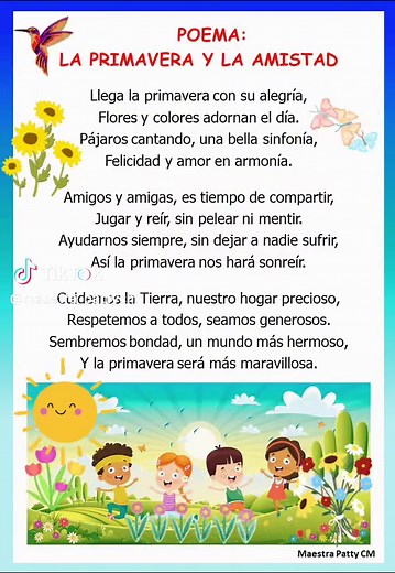 Poems for Spring | Acrostic, Short, and Rhyming Poems