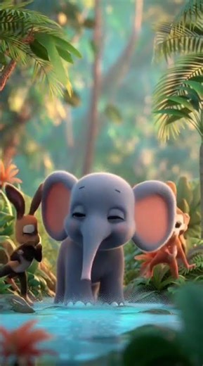 Golu Learns to Share Water