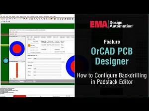 How to Configure Backdrilling in Padstack Editor