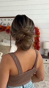 Messy bun tutorial effortless everyday hairstyle