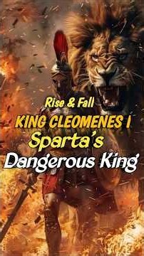 King Cleomenes I: The Dangerous King of Sparta! ⚔️🔥 #Shorts