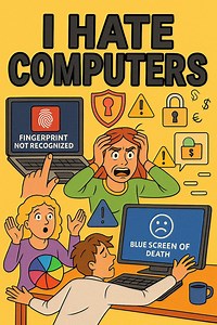 I Hate Computers Adult Coloring Book | Funny Tech Humor Printable | 30 Pages | Instant Download | Stress Relief| Office Gag Gift - Etsy