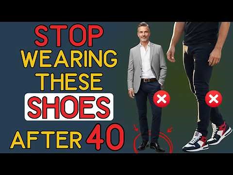 Best Casual Shoes for Men 40+ to Look Modern & Sharp | 40+ Men's Fashion