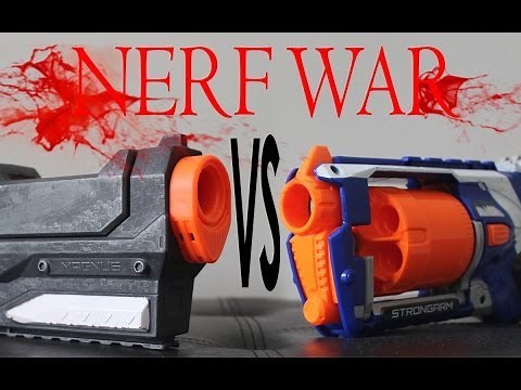 Nerf War: MAGNUS vs STRONGARM