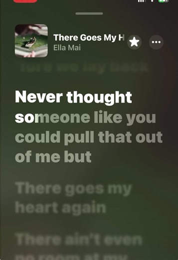 There Goes My Heart Again - Ella Mai Lyrics
