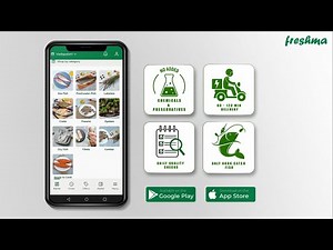 Food delivery app promo - Food delivery app advertisement - Freshma