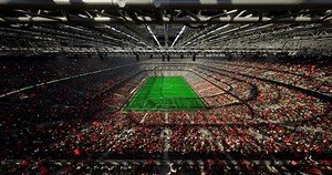 Soccer Stadium Arena 3d Render Crowd Stock Footage Video (100% Royalty-free) 1108092279 | Shutterstock