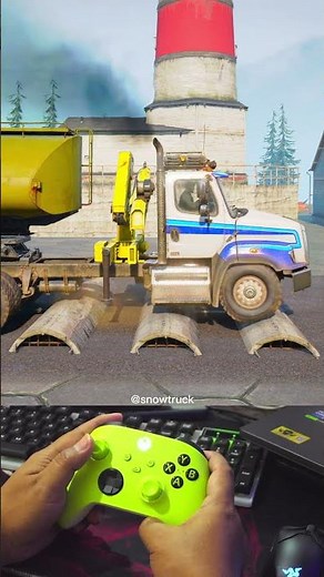 Truck vs Speed Bumps With Extreme Broken Road Snowrunner Gameplay Ep20 #snowrunner #truck #mud