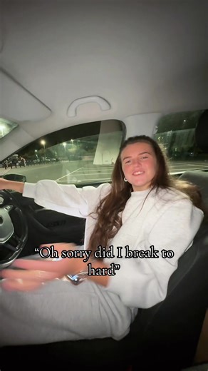 Crazy driver she is @Brooke hayward 💗