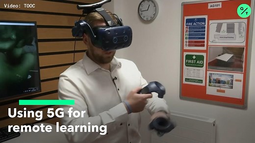 5G Brings Immersive Remote Learning