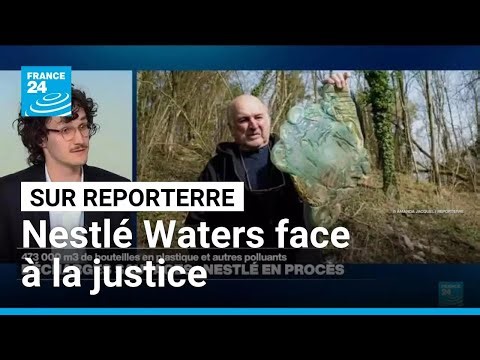 Sur Reporterre : le procès Nestlé Waters et le deal entre Donald Trump et Totalénergies