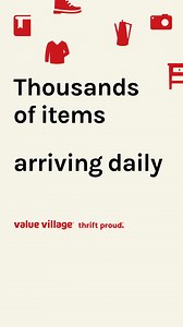 Stocked aisles = more styles. See what treasures you can find at our newest store. | Value Village