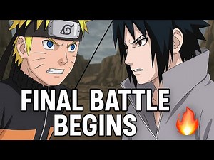 Naruto vs Sasuke Final Battle 💥 | Epic Fight Scene