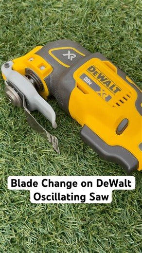 Blade Change on Dewalt Oscillating Saw | Oddly Satisfying ASMR | DIY Tools