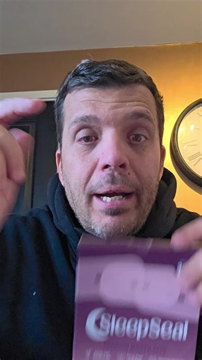 Try mouth tape for 30 days and let me know how you feel after #sleepseal #mouthtape