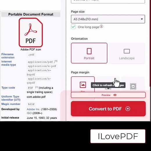 Converting HTML Document to PDF using ILovePDF