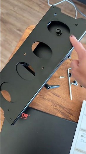 Slim Under-Table Keyboard Tray, Adjustable for Your Home Office Setup ⌨