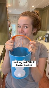 Edible Easter Basket Tutorial! Super fun and easy. 🐣 | Maggie McGaugh