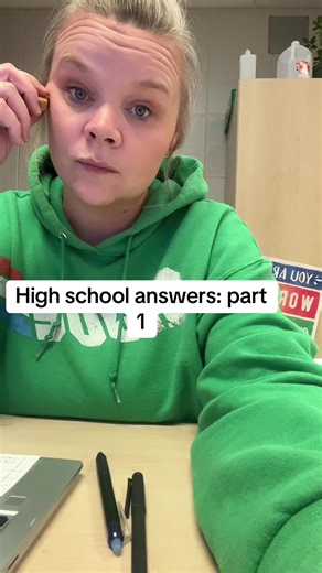 What are some of the craziest answers you’ve gotten on assignments?? #teacherlife #dayinthelifeofateacher #iteachhighschool #adhdteacher #edutok