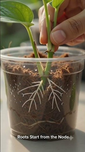 Overgrown Money Plant? 🌿 Cut & Make Unlimited New Plants | Cocopeat Propagation