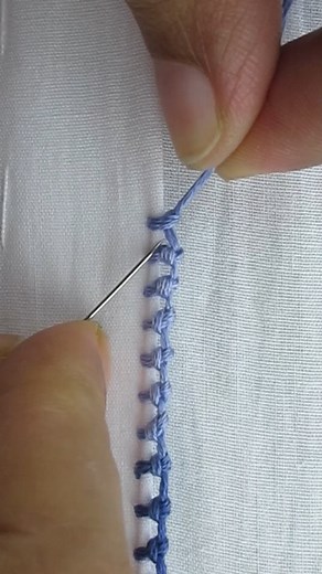 1.8M views · 10K reactions | Most demanding edge border tutorial #reelsviral #satisfying #reels2024viral #viralreelsfb #fbreels #relax #fyp #foryou #viral #reels #trending #viralreels #reelsfb #reelsvideo | Crafty Needles 7 | Facebook