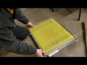 How to change out an electronic air filter