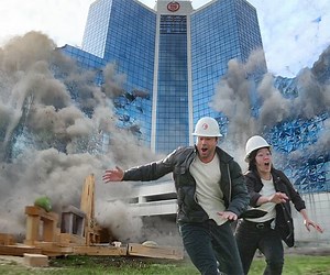 Mark Rober Blows Up a Building