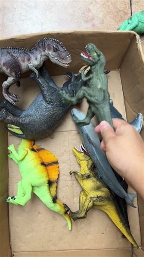 Dinosaur Jurassic World Toy In The Box ASMR Review
