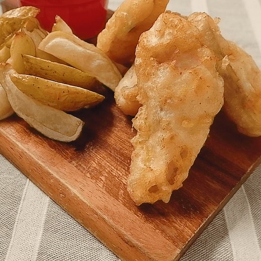 おつまみにピッタリ フィッシュアンドチップス 作り方・レシピ | クラシル