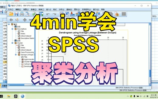 【SPSS】论文中聚类分析的操作步骤｜系统聚类 ，K-means聚类