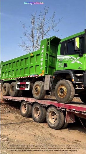 Loading the Giant: How Heavy-Duty Trucks Hit the Road via Flatbeds