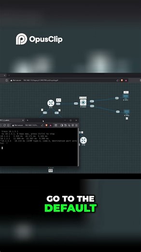 Network Tracing Direct Path to Server Explained! #ccna #networking #ntworkbeginner #networkemulator