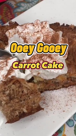 EASY Ooey gooey carrot cake for Easter!!! 🐰🫶🏼🐣🥕🐇 Full recipe is in the comment section ❤️🫶🏼 #carrotcake #ooeygooey Betty Crocker | Melissajorealrecipes