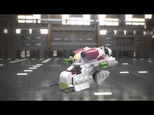Republic Gunship - LEGO Star Wars - 75076 - Product Animation