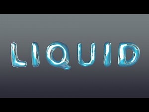 Cinema 4D R14 Tutorial - Liquid Text Animation