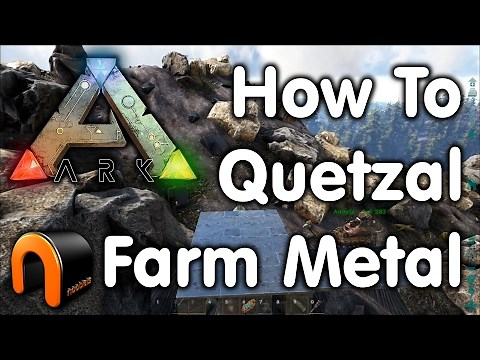 ARK: How To Quetzal Farm Metal
