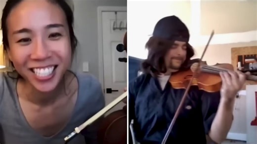 Professional violin teachers reaction to fake student prank
