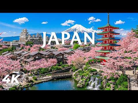 Japan 4K 🇯🇵 | Temples, Nature & Stunning Scenic Landscapes