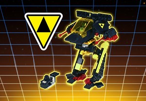 LEGO MOC-242655 6894 Blacktron Mech - LEGO Blacktron Invader Alternate Build (Space > Blacktron I 2025)