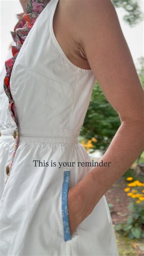 Cheri Lehnow on Instagram: "Let’s be real, if it’s sitting in your closet because of x, y or z, just have a crack at altering it! What do you have to lose? You may just end up loving it all the more AND actually wearing it. I used to be so intimidated by alterations, but one day I just jumped in. And honestly? I loved the freedom it gave me to make off the rack clothes into custom tailored pieces. . This thrifted @jcrew dress was simple and beautiful in its own right, but the chest was too large