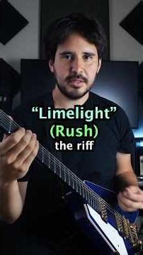 Breaking down “Limelight” riff (Rush)