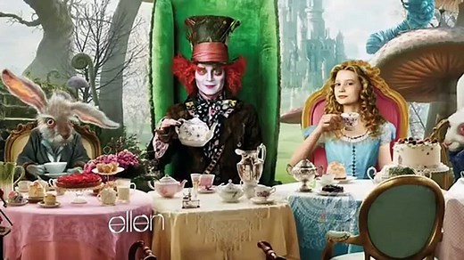 Johnny Depp on The Ellen DeGeneres Show - FULL INTERVIEW (2012/05/08)